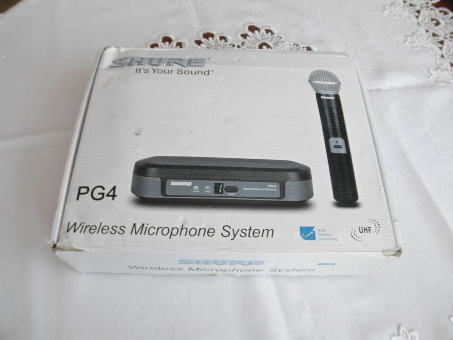 Mikrofon bezprzewodowy SHURE PG 4 .