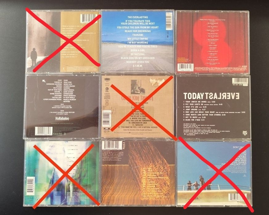 CD's de música usados