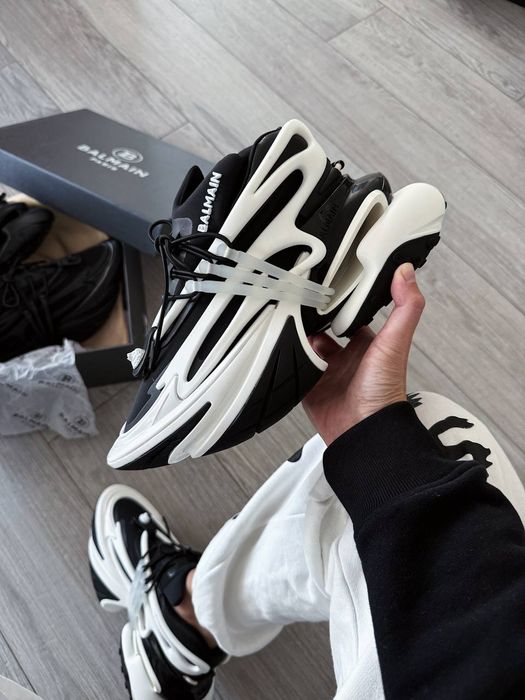 Кросівки Balmain Unicorn Low-Top premium | Кроссовки жіночі чоловічі