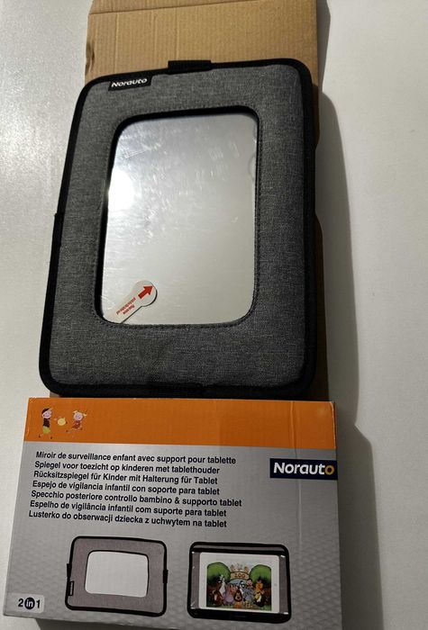NORAUTO Lusterko do obserwacji dziecka z uchwytem na tablet / Nowe