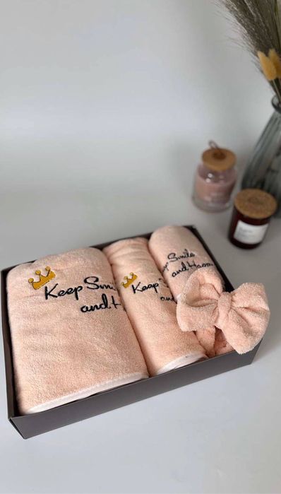 Коханій, дівчині, дружині на Валентина! Набір у сауну чалма рушник