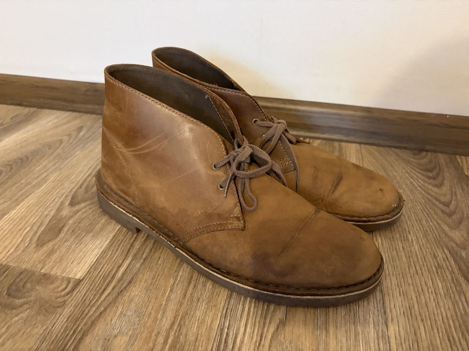 Шкіряні черевики  clarks