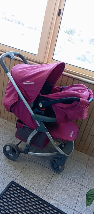 Carrinho de bebé com baby coque