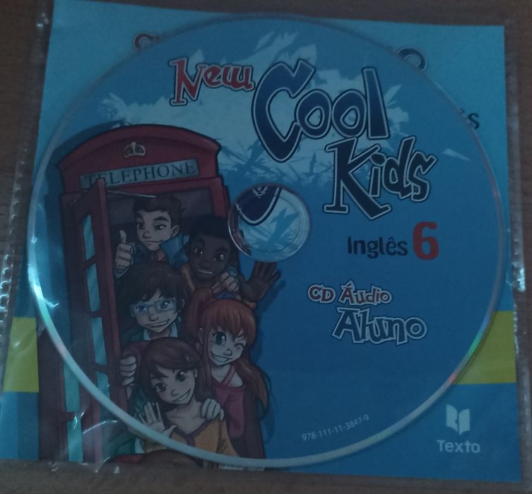 Manual "New Cool Kids" 6°ano+ caderno de atividades+ oferta+CD