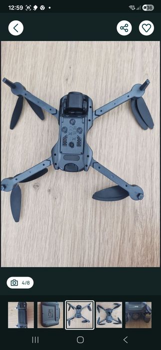 Dron Unikanie Przeszkód Kamera Zasięg 5000m GPS WIFI