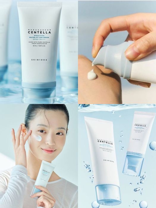 SKIN1004 Madagascar Centella Water-Fit Sun Serum SPF 50+ сироватка спф