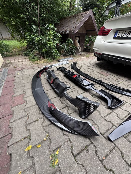 Dokladki bmw f32 dyfozor/spliter/progi