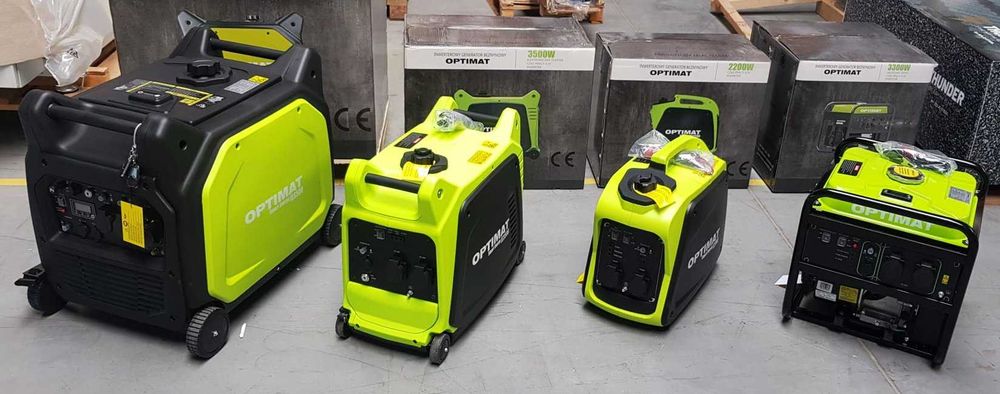 Generator Agregat Prądotwórczy 3,5kW inwerterowy prądnica cichy miedź