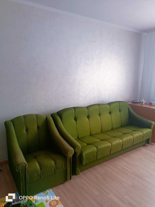 Диван розкладний з кріслами