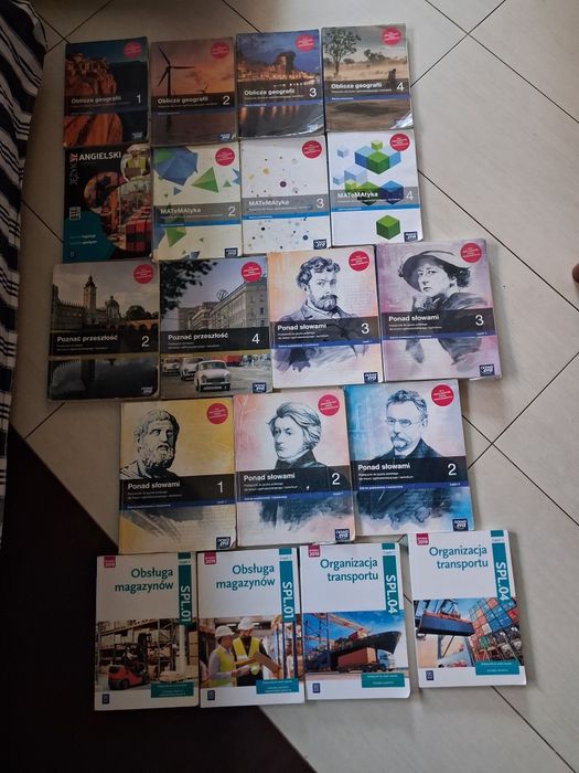 Ksiązki do liceum i technikum
