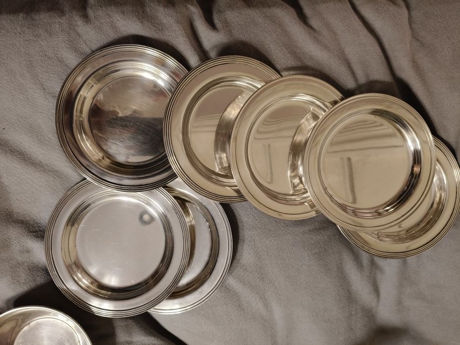 12 Pratos de pão em casquinha