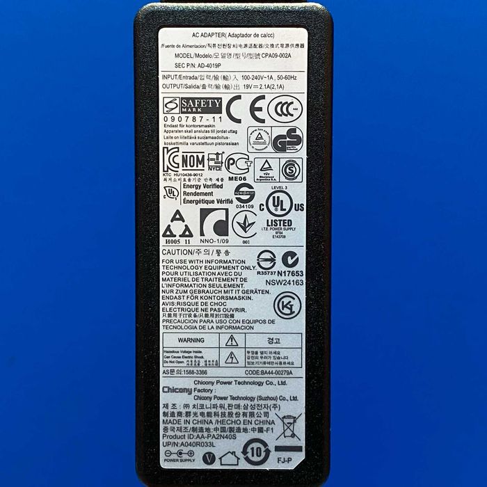 Carregador Samsung CPA09-002A - 40W (NOVO)