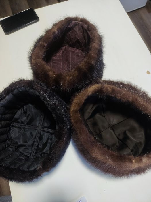 Норкові шапки,головні убори