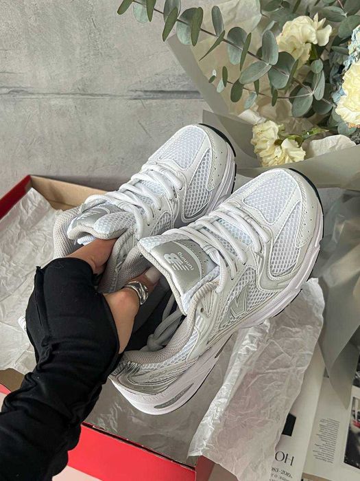 Кросівки New Balance 530 White Silver | кроси Ню Беленс 530 біло-сірі