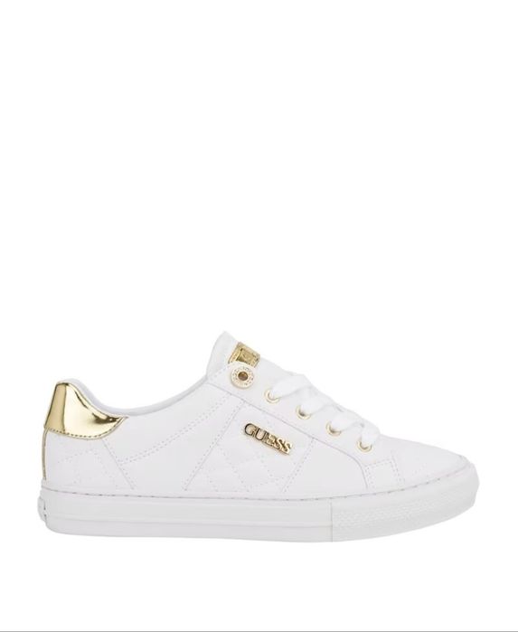 Білі кеди бренду GUESS.  Весна -осінь, екошкіра. Нові ,розмір 40 , по устільці 26 см