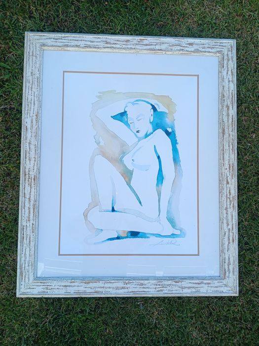 Belíssimo quadro com relevo, com moldura em madeira maciça.
Medidas: 112/93cm