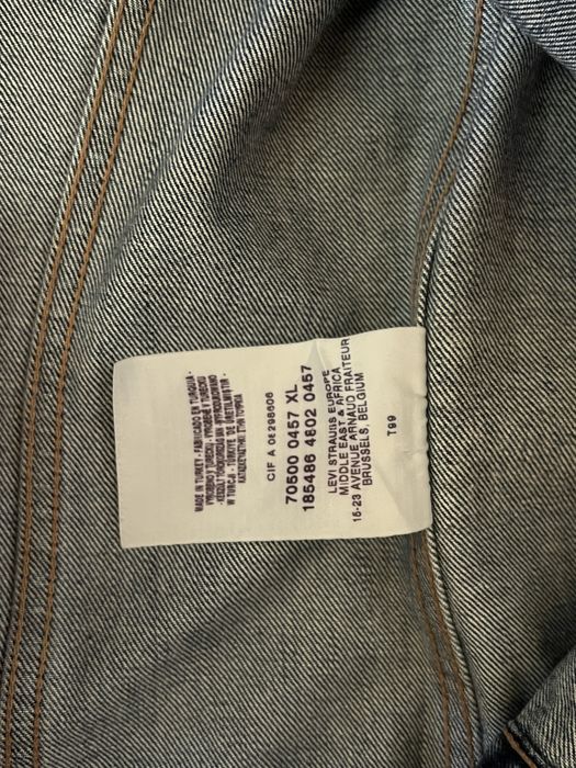 Casaco Vintage Levi's Azul XL Equivale a M