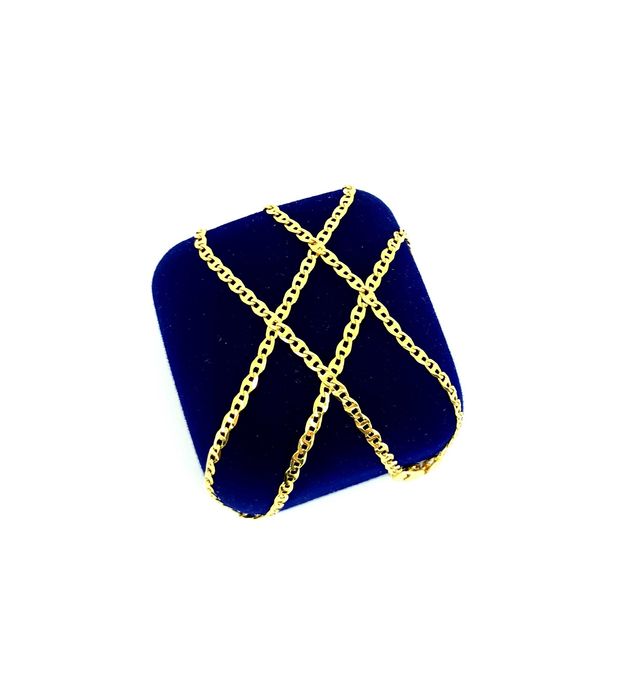 Stylowy Damski ŁAŃCUSZEK 585 5.45G 55CM