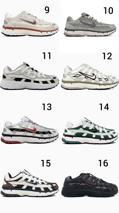 ВСЯ КОЛЕКЦІЯ‼️Кросівки Nike P-6000 Унісекс, 36-46 Premium