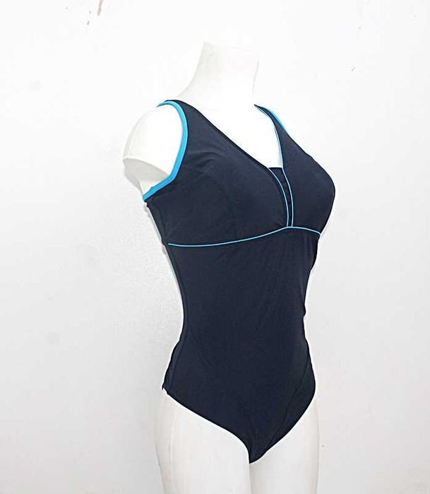 Strój kąpielowy Kostium kąpielowy Push UP WYSZCZUPLAJĄCY Granat r. 48