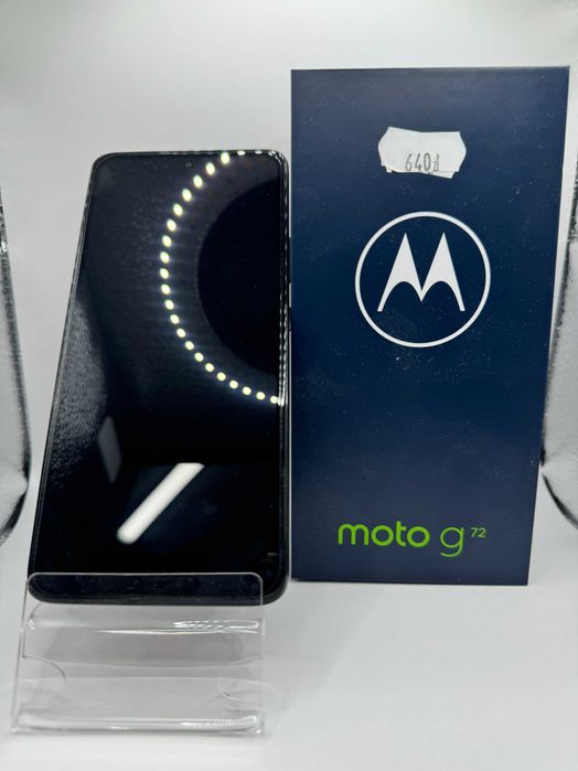 Motorola Moto G72 8/128 Black- komplet, gwarancja, sklep.