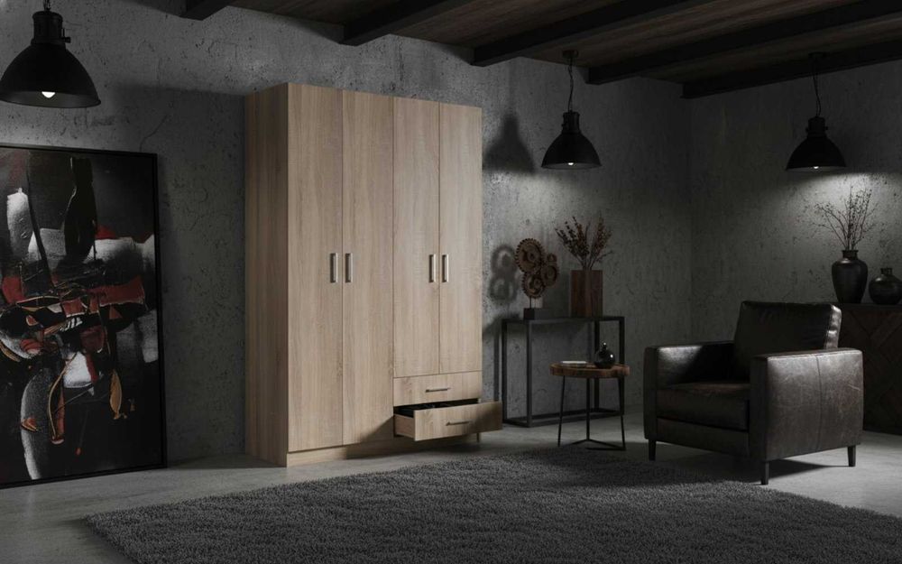 Шкаф Куба 4Д 2Ш 140см  в наличии