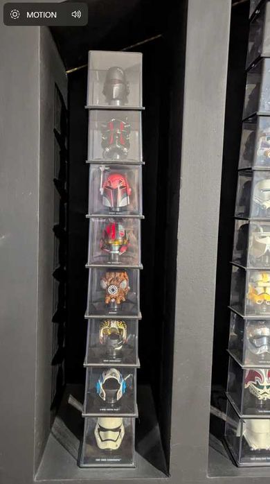 Coleção Star Wars DeAgostini – 71 Capacetes + Fascículos e Arquivadores