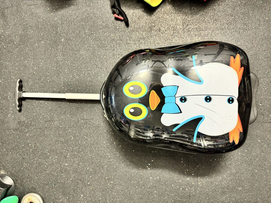 Walizka dziecieca z motywem pingwina