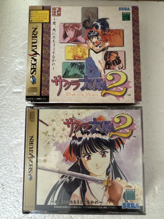 Sakura Wars 2 - gra na Sega Saturn - wersja ntsc-j