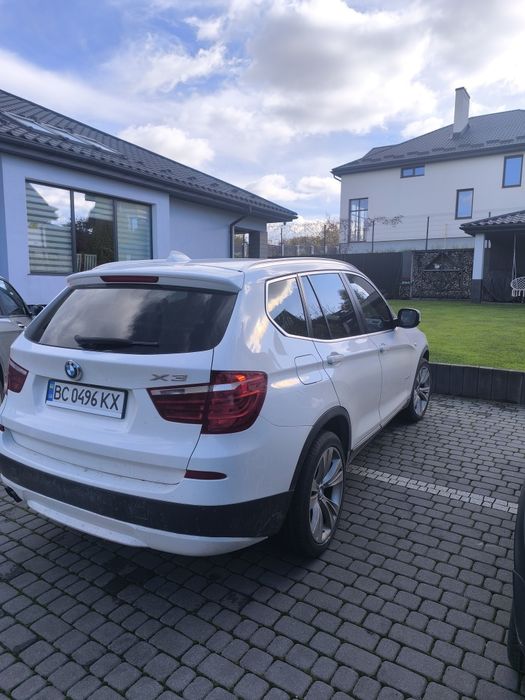 BMW X3 білий Львів