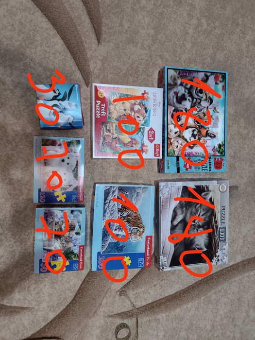 Пазли і настільні ігри