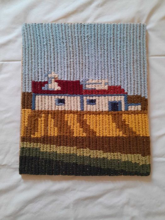 Almofadas e Quadros em Arraiolos