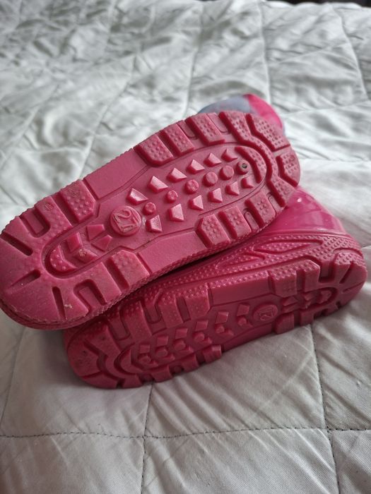 Kalosze zimowe dziewczęce