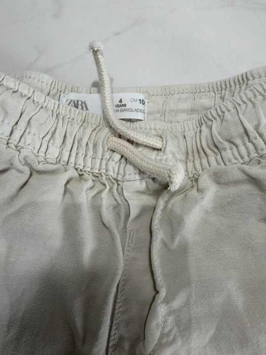 Дитячі штани Зара, дитячі штани з льону Zara