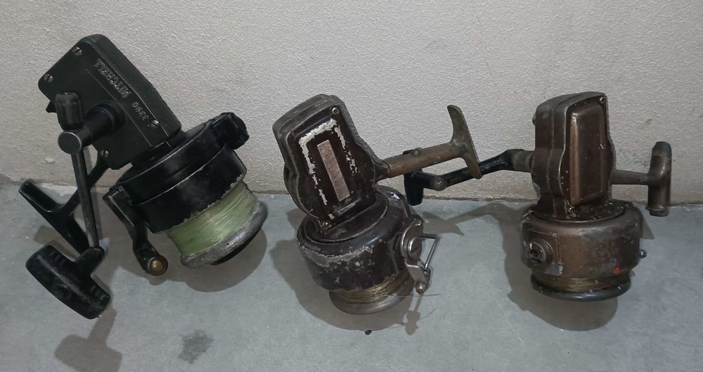 molinetes ou carretos, Lote de 9