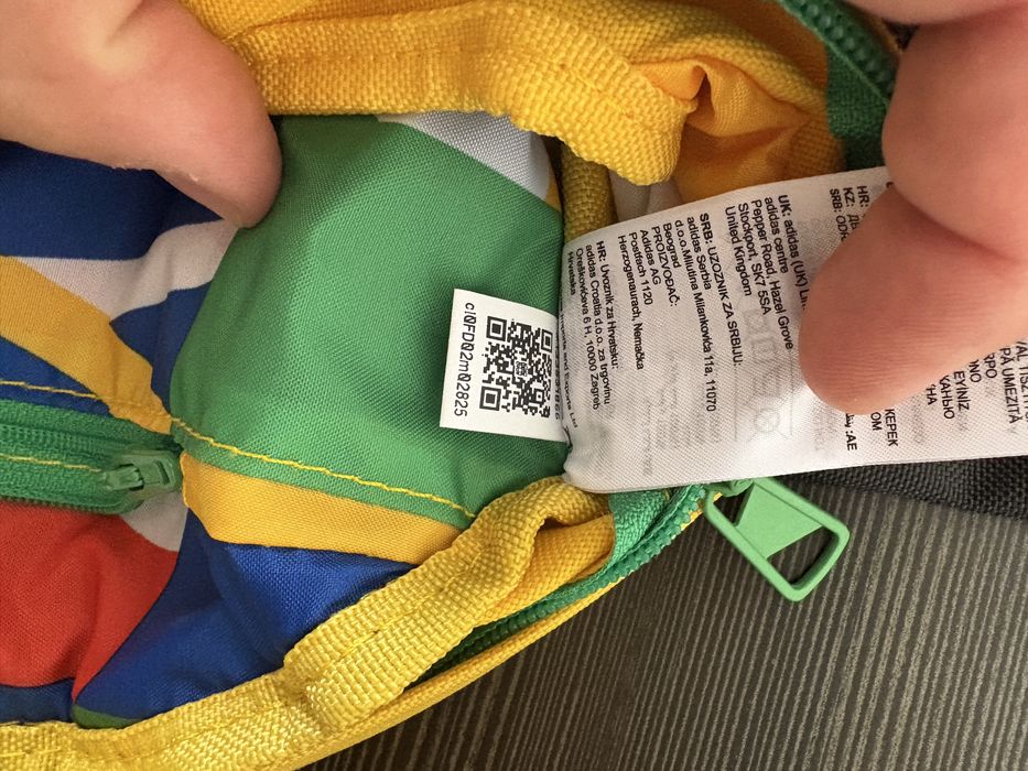 Torba nerka Adidas Euro 2024