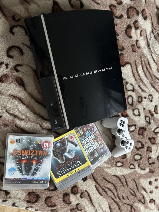 Приставка PS3 ігрові диски  джойстик