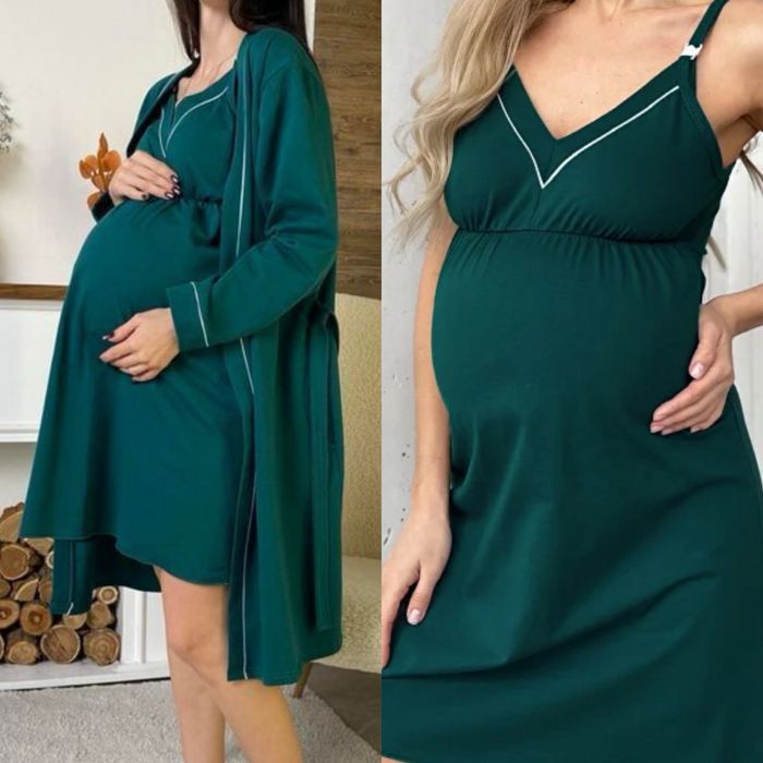 Комплект в пологовий теплий бавовна з начісом 44-58