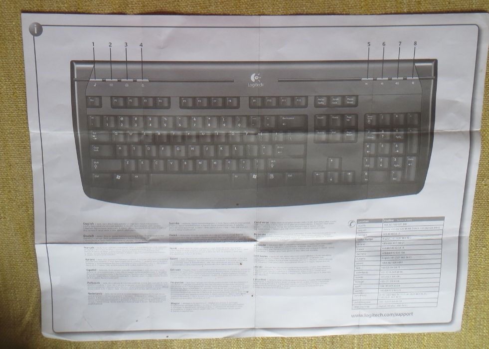 Logitech Internet 350 Keyboard64286139062402123