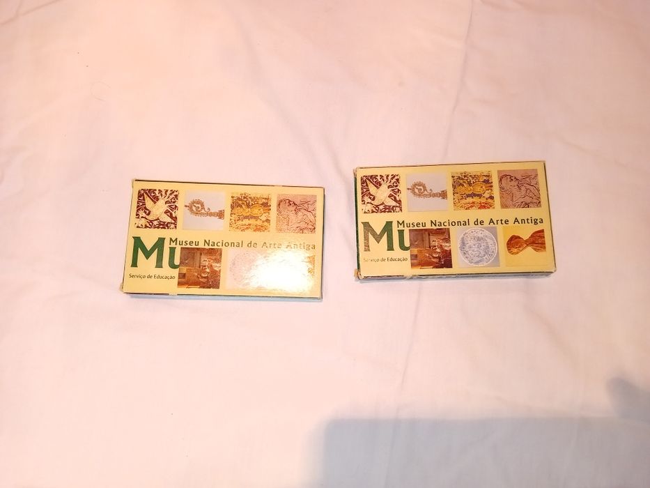 Conjunto de 2 Baralhos Jogo das 7 Famílias Museu Nacional da Arte