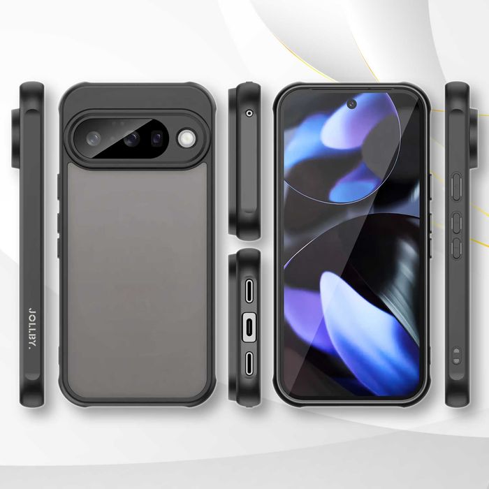 Etui JOLLBY. Shadow do Google Pixel 9 (FROSTED BLACK)