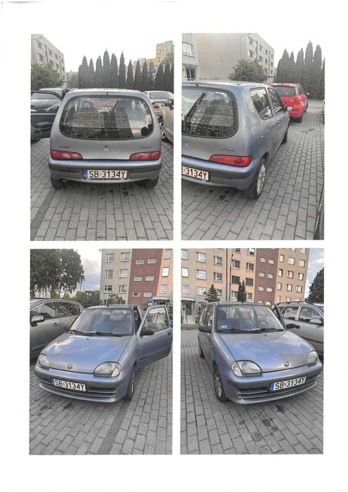 samochód osobowy Fiat Seicento