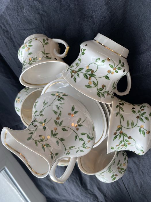 Вінтажний фарфоровий сервіз Городницький завод