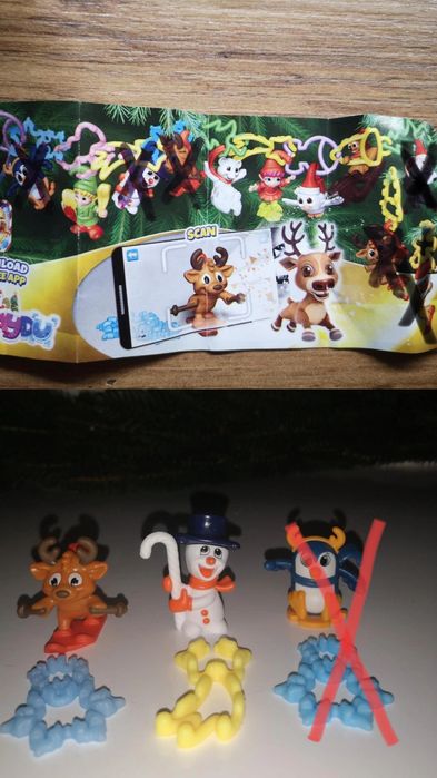 Кіндер іграшки новорічні 2024-2025