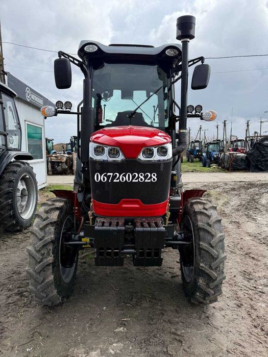 Мінітрактор Скаут TE-504C A/C + Кондиціонер оновлена пластикова кабіна