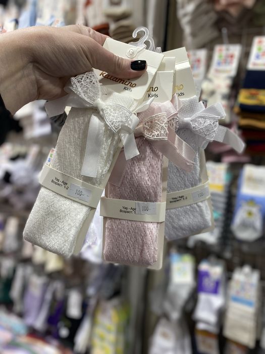 Дитячі гольфи, гетри, підколінники, заколіники