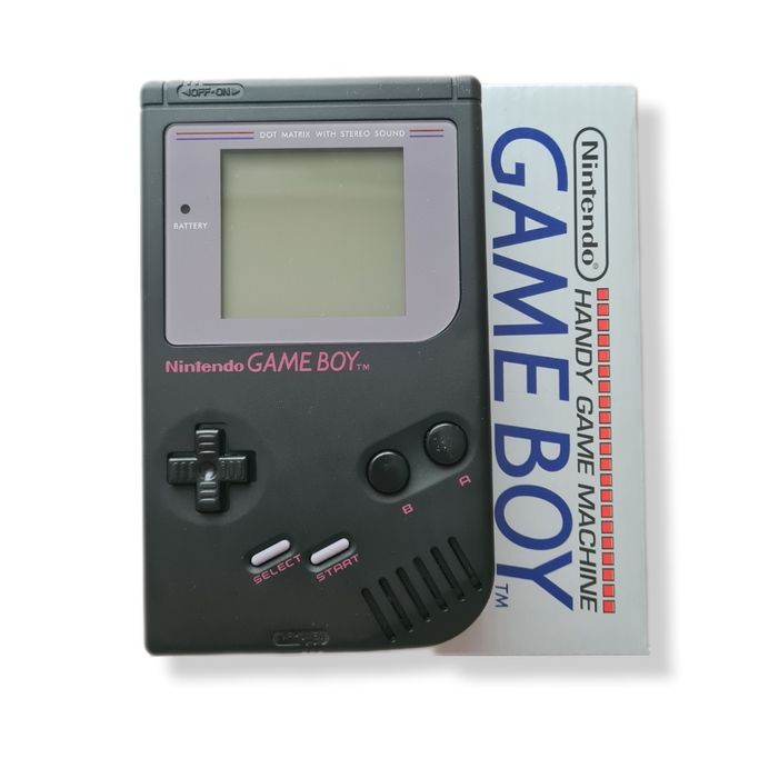 Game Boy DMG-01 Black IPS + Flashmaster oraz  pudełko!
