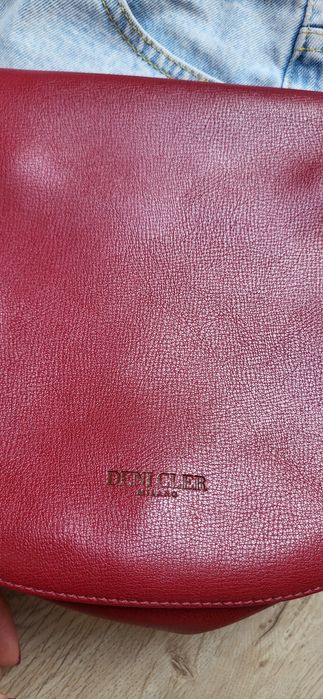 Skórzana włoska torebka Deni Cler