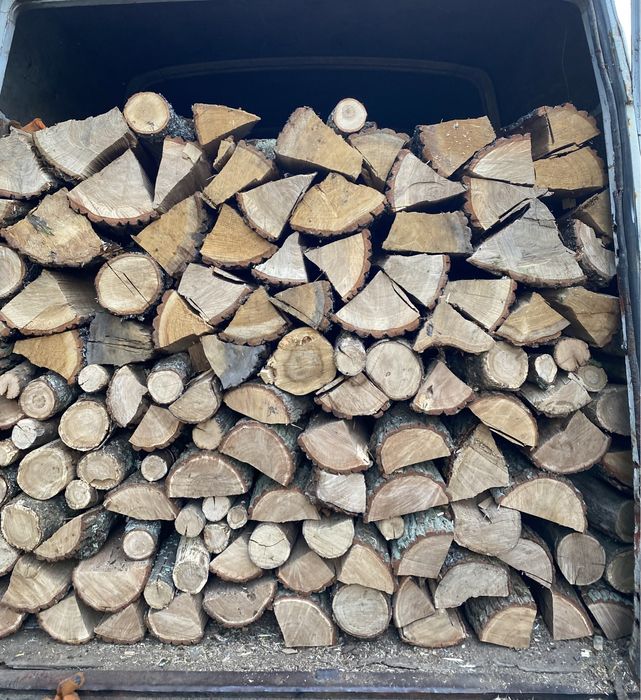 Дрова сухі-рубані чурки метрові