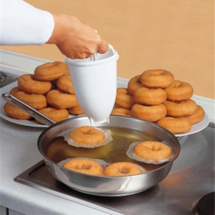 Donut Maker /Rosquinhas Dispensador/ em castanho - NOVO